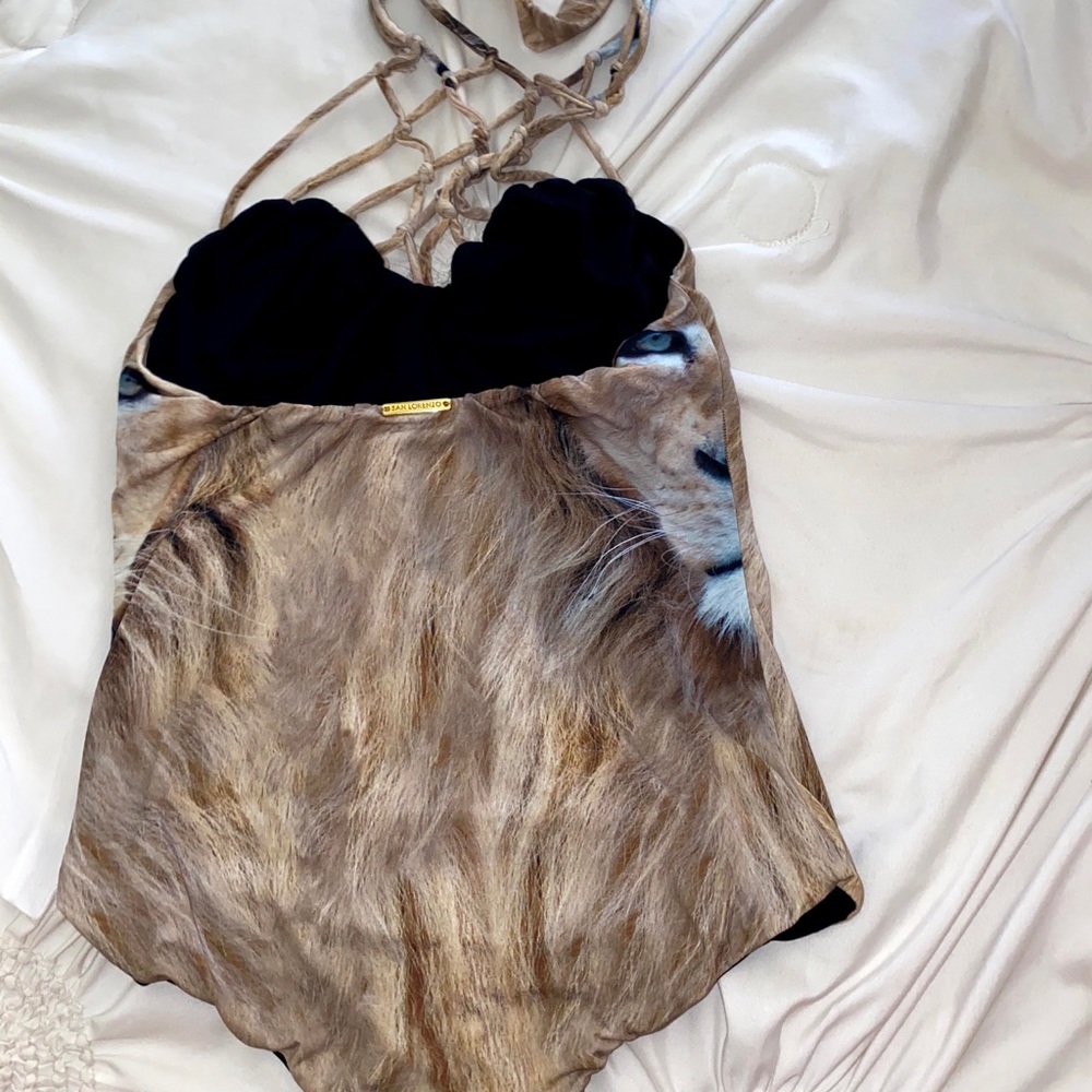 Lion one piece bikini